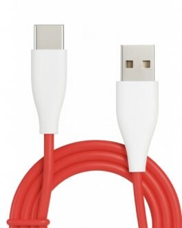 Bever BT-111, 80W Fast Charging USB-C Red VOOC Cable