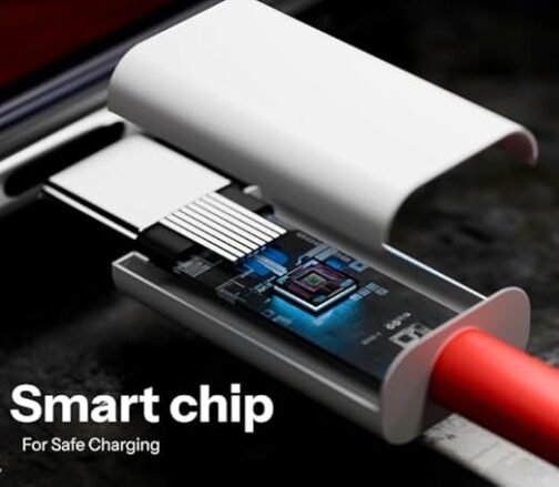 Bever BT-111, 80W Fast Charging USB-C Red VOOC Cable - Image 2