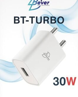 Bever BT-Turbo 30W Fast Charging Wall Adaptor, White