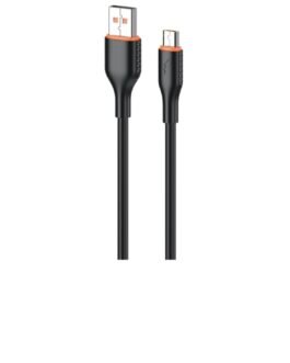 bever bt 333 sl,usb data cable, black, usb a to micro silicon usb